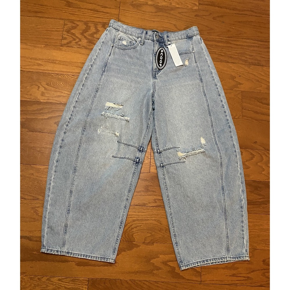 Scoop Baggy Barrel Women's jeans size 10 Brand new with tags